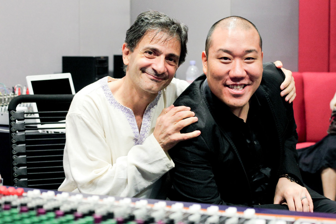 Producer Joseph Curiale and associate producer Jeff Miyahara