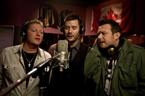 Emerson Drive: Dale Wallace, Brad Mates, Danick Dupelle J