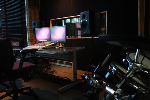 The Remix Project's recording studio